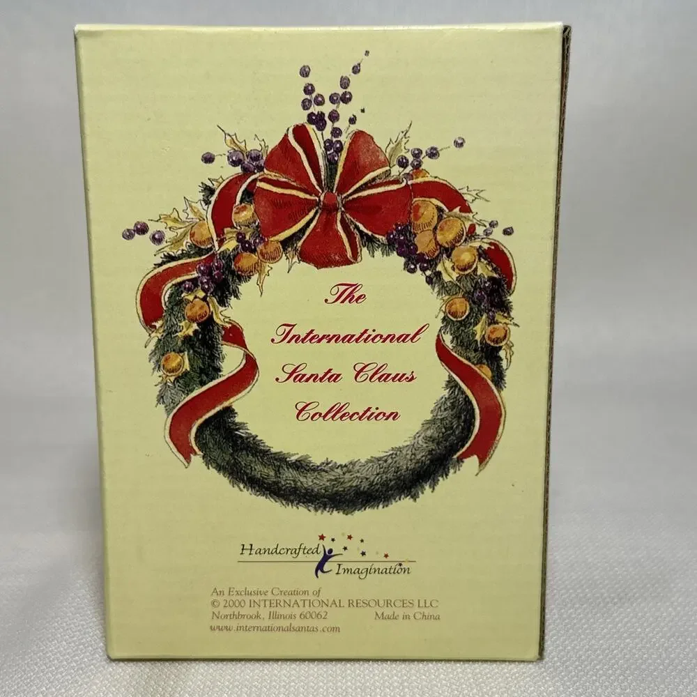 NIB International Santa Claus Collection St. Nicholas Poland 5” Vintage